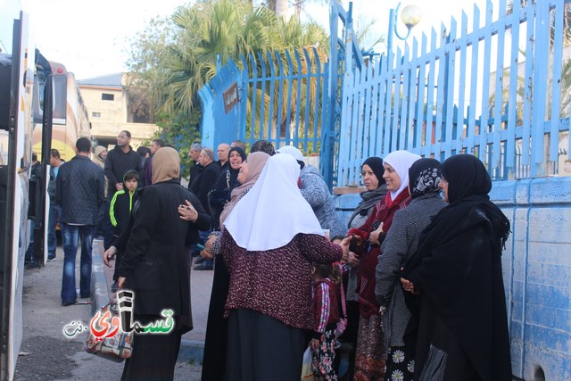  كفرقاسم : فوج الطائرة والثاني من عمرات الشتاء يغادر البلدة الى الديار الحجازية عبر مطار بن جوريون مع الاداري زهير العمشه  ابو الصراط  